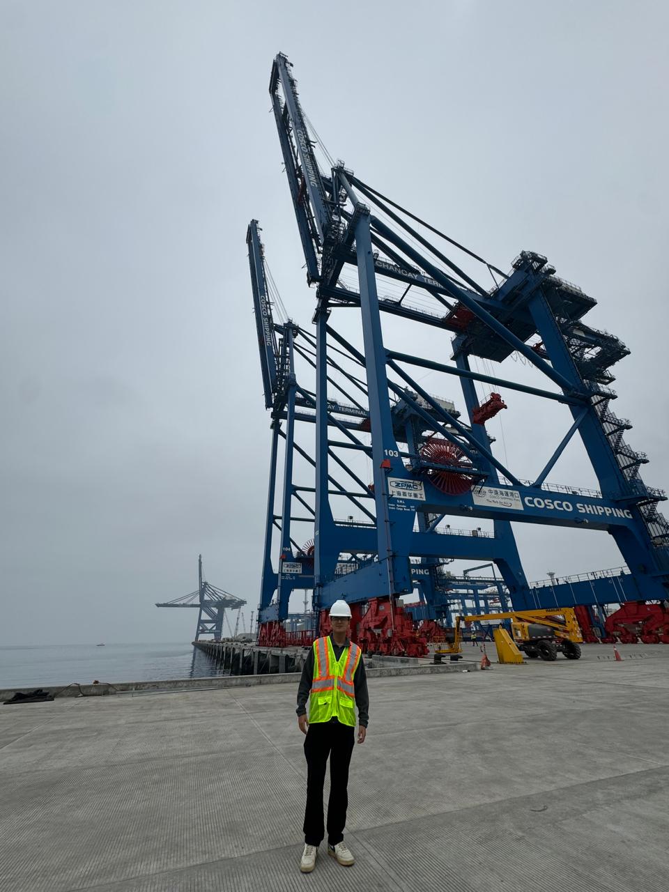 Visita al Puerto de Chancay en proyecto con COSCO Shipping